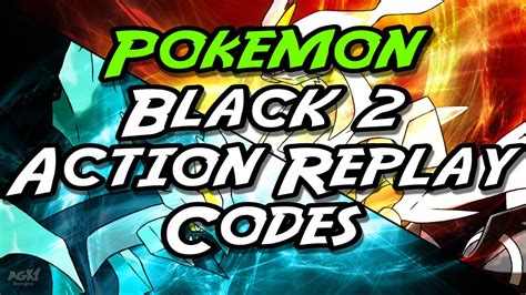 pokemon black ds action replay codes